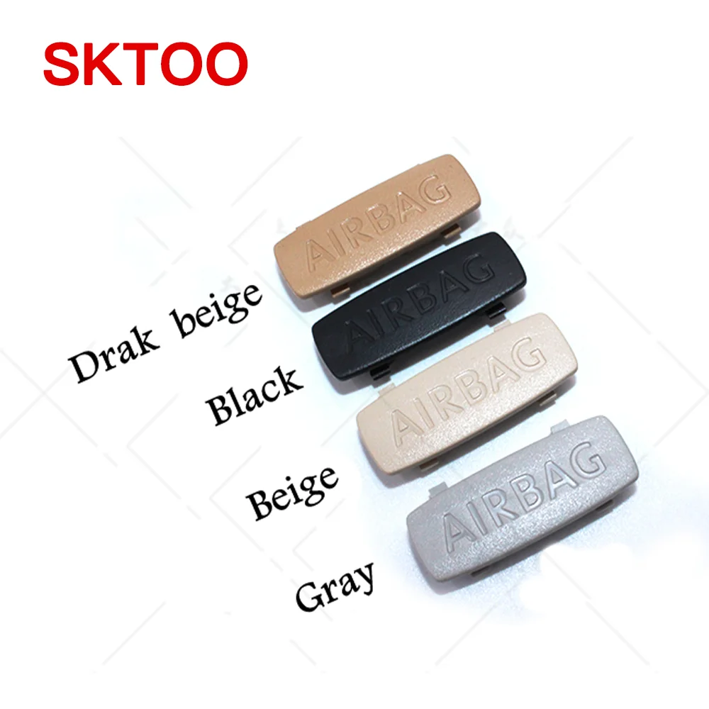 SKTOO Car Pillar Airbag Clip Cover For VW Golf 6 MK6 Jetta MK5 GTI CC Tiguan Car Accessories