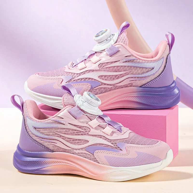 

Magic Tape Toddler Leisure Shoes Skin Friendly Fabric Wearproof Sole Kids Daily Play Footwear