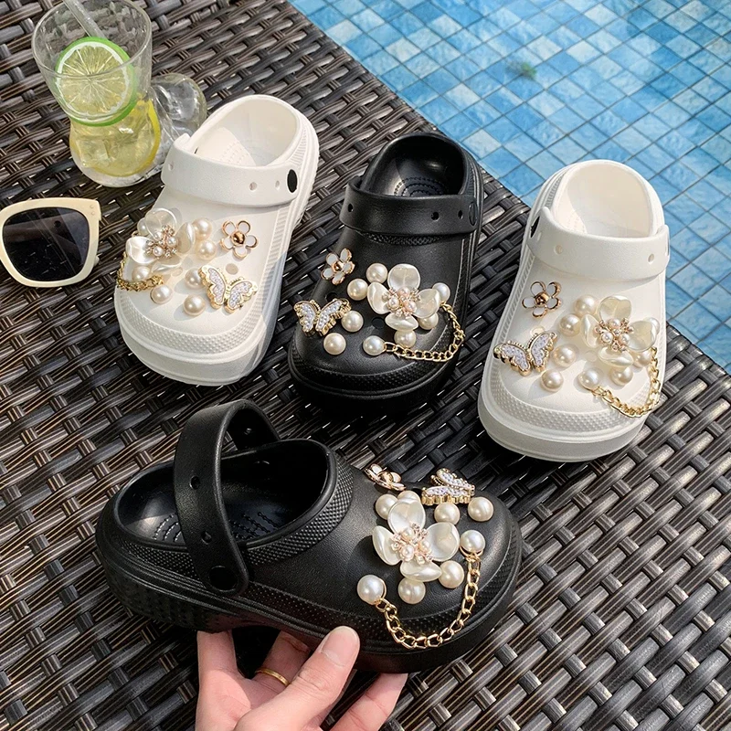 

2025 Summer Children Simple Slippers for Girls New Fashion Korean Style Soft Bottom Anti-slippery Versatile Chic Beach Shoes