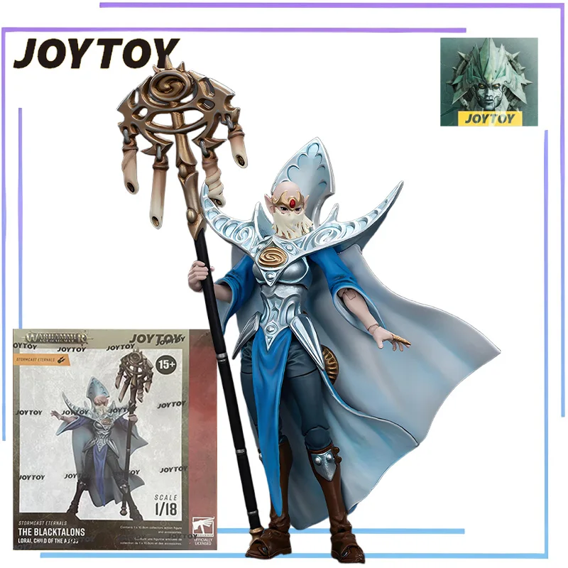 

JOYTOY X Warhammer Age of Sigmar Original Series Stormcast Eternals Blackclaw Loray Action Ornament Model Toys Collectible Model