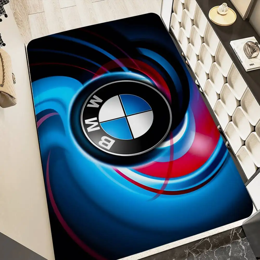B-BMW-W Door Mat Nordic Style Bedroom Living Room Doormat Home Balcony Anti-Slip Alfombra