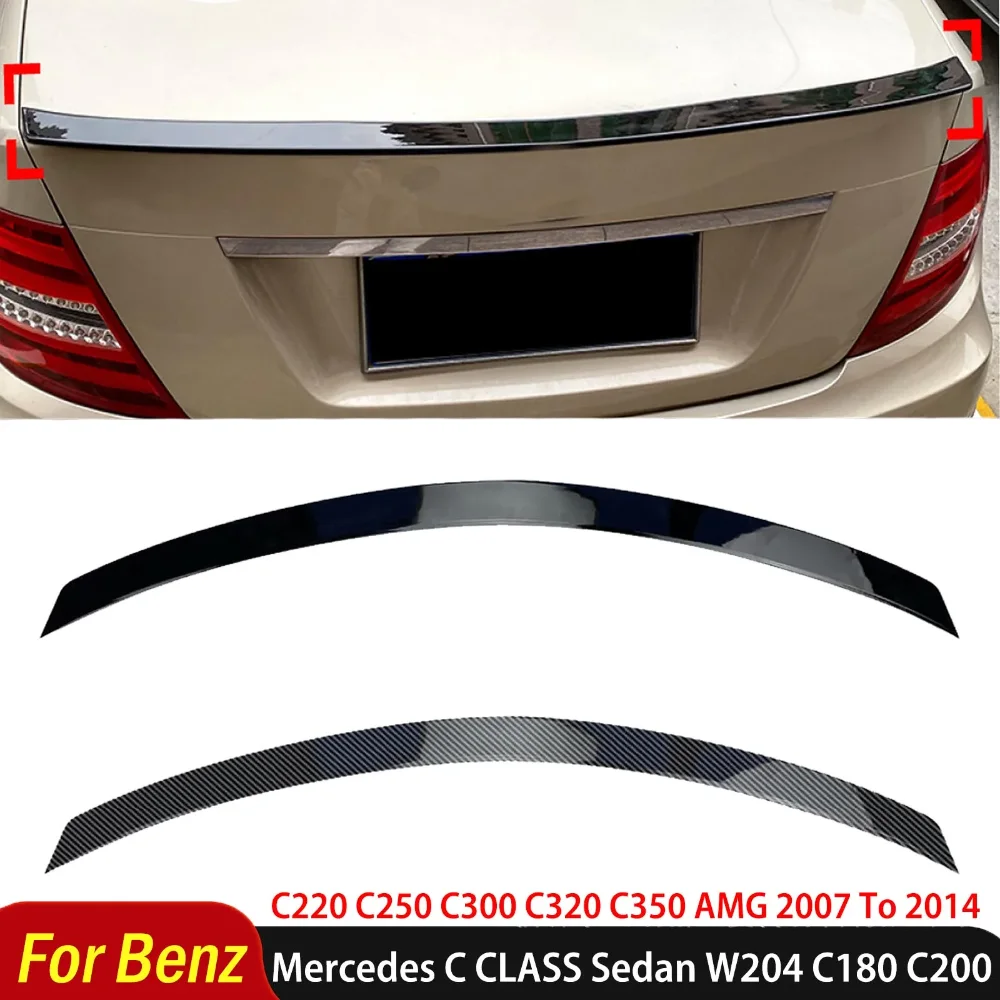 Spoiler tylny, lotka, akcesoria do bagażnika Mercedes Benz Klasy C Sedan W204 C180 C200 C220 C250 C300 C320 C350 AMG 2007-2014