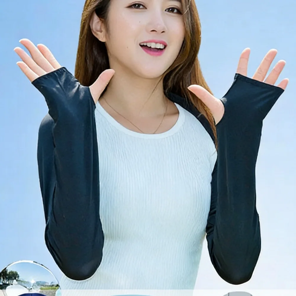 

Универсальные охлаждающие нарукавники для защиты от солнца и УФ-излучения для велоспорта, бега и вождения