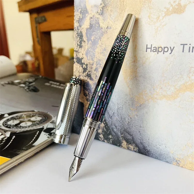 

Benovel Resin Celluloid Fountain Pen The Wizard of Oz Nib Business Pen Calligraphy Ink Absorption Non-carbon Writing Pen Gift