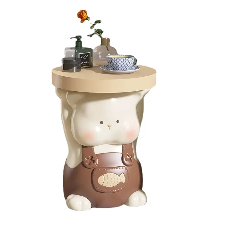 

Hxl Creative Decorations Sofa Shelf Home Cartoon Cute Coffee Table Floor Ornaments