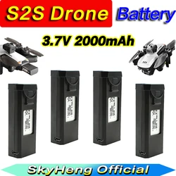 Original LSRC 6K/8K S2S Dron Battery 3.7V 2000mAh For LS-S2S Mini Drone RC Aircrafts Battery Spare Battery Accessories Part