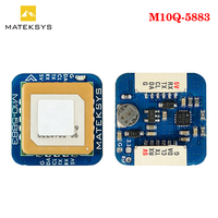 MATEKSYS GNSS & COMPASS M10Q-5883 M10 GPS with Compass QMC5883L Module Digital AirSpeed 4-9V for RC FPV Racing Drone