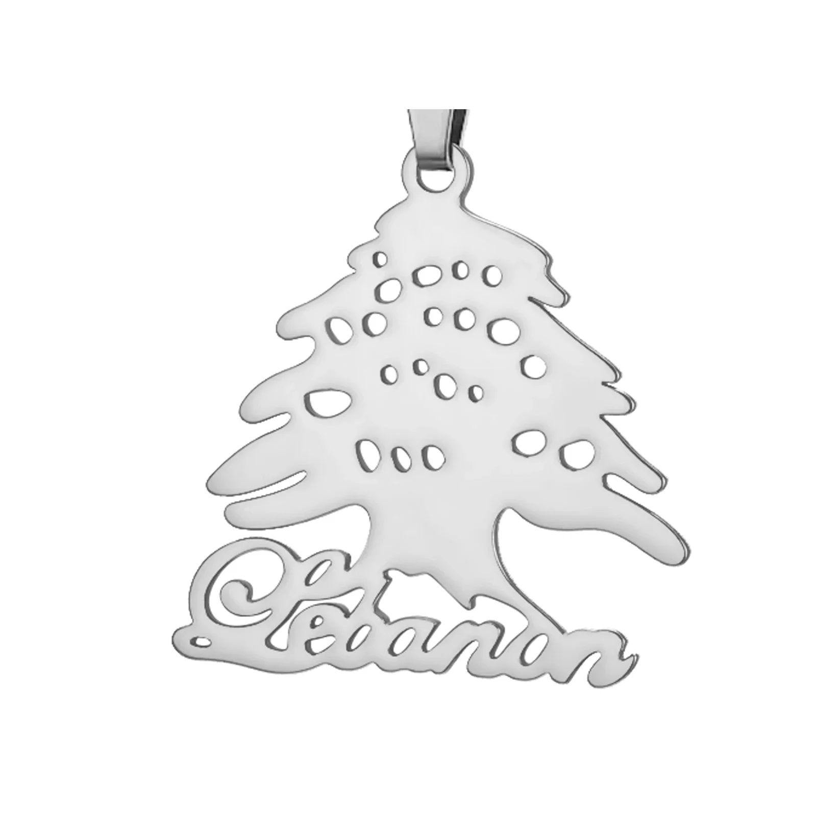 Lebanon Cedar Charm Pendant DIY Jewelry Bracelet Necklace Pendant Lebanon Cultural Craft Supply Lebanon National Symbol Souvenir