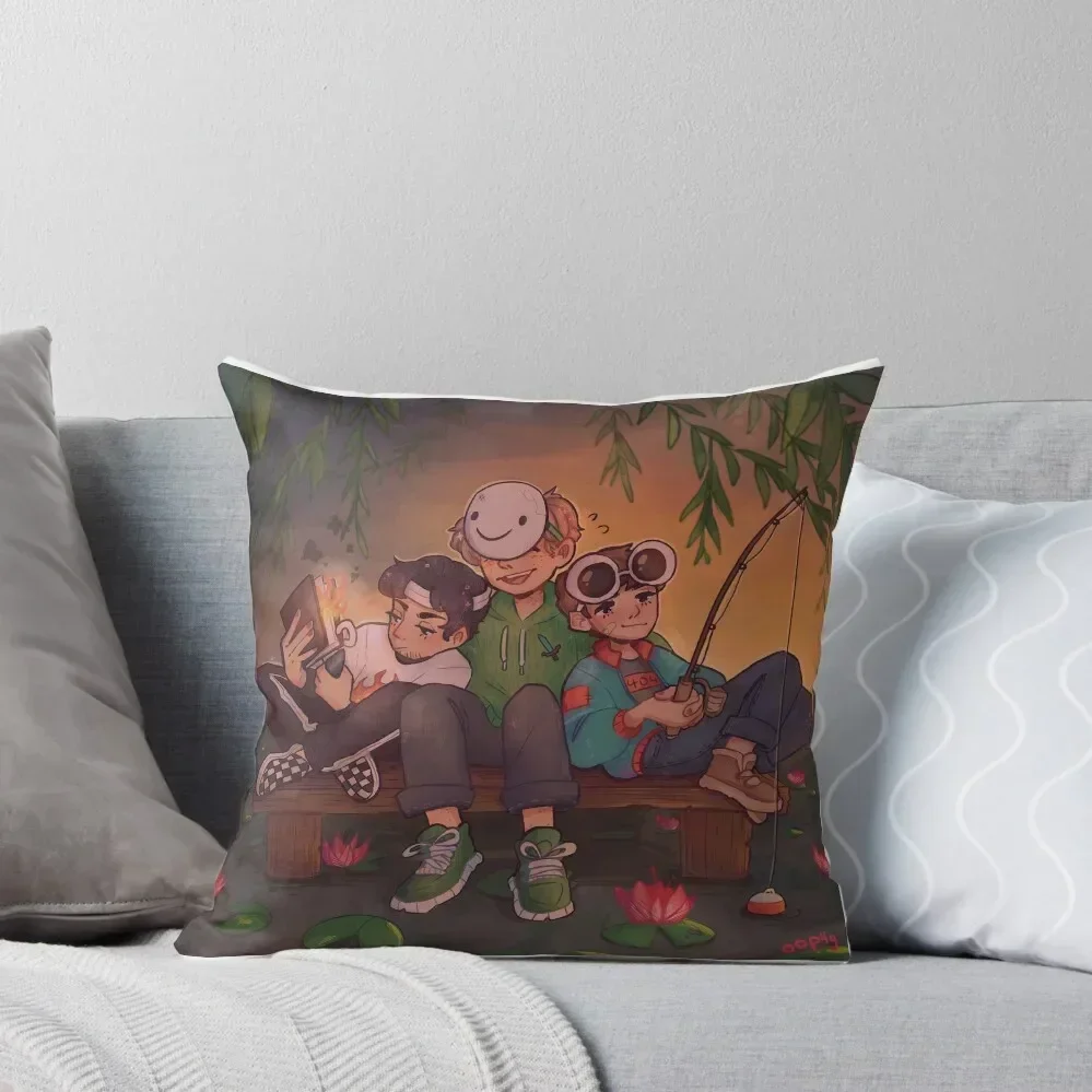 

Dream Team Swamp Vibes Throw Pillow Pillow Cases Decorative luxury covers Decorative Sofa Cushions Sitting Cushion pillow