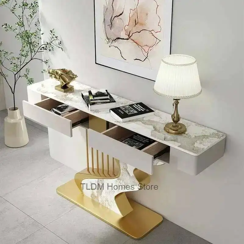الشرفة ديكور جدار قاعة الموضة الشمال مصمم خزانة شبه دائرية لائحة وحدة التحكم الجداول لأثاث مدخل غرفة المعيشة