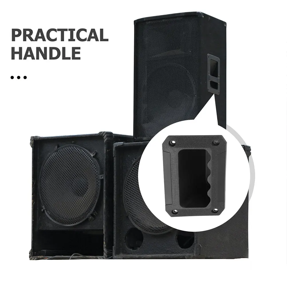 

12pcs Plastic Speaker Handle Small Recessed Handle For Cabinet Replacement Audio Equipment Portable Durable Speaker Accessories