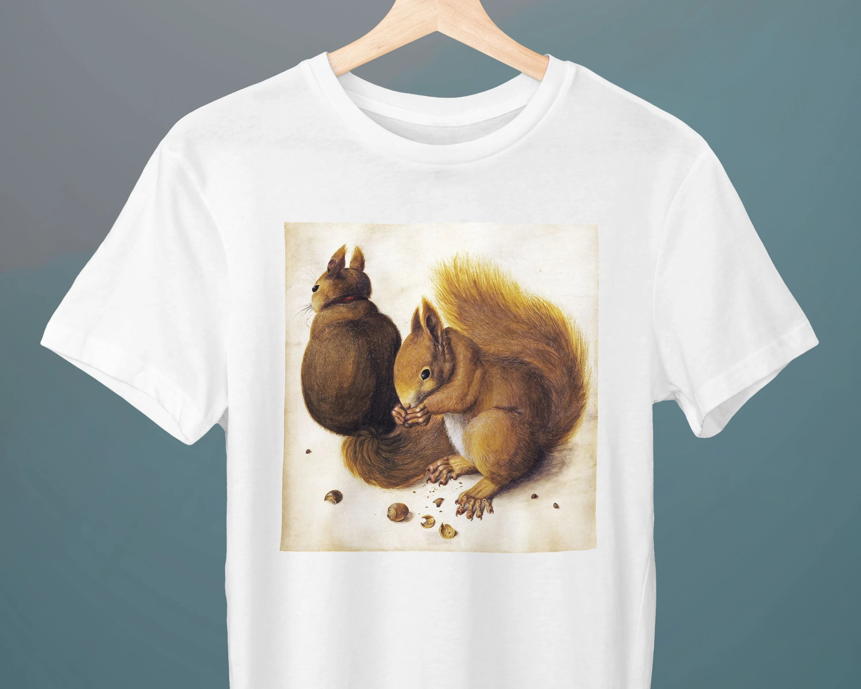 Two Squirrels Albrecht Durer Unisex T-shirt Northern