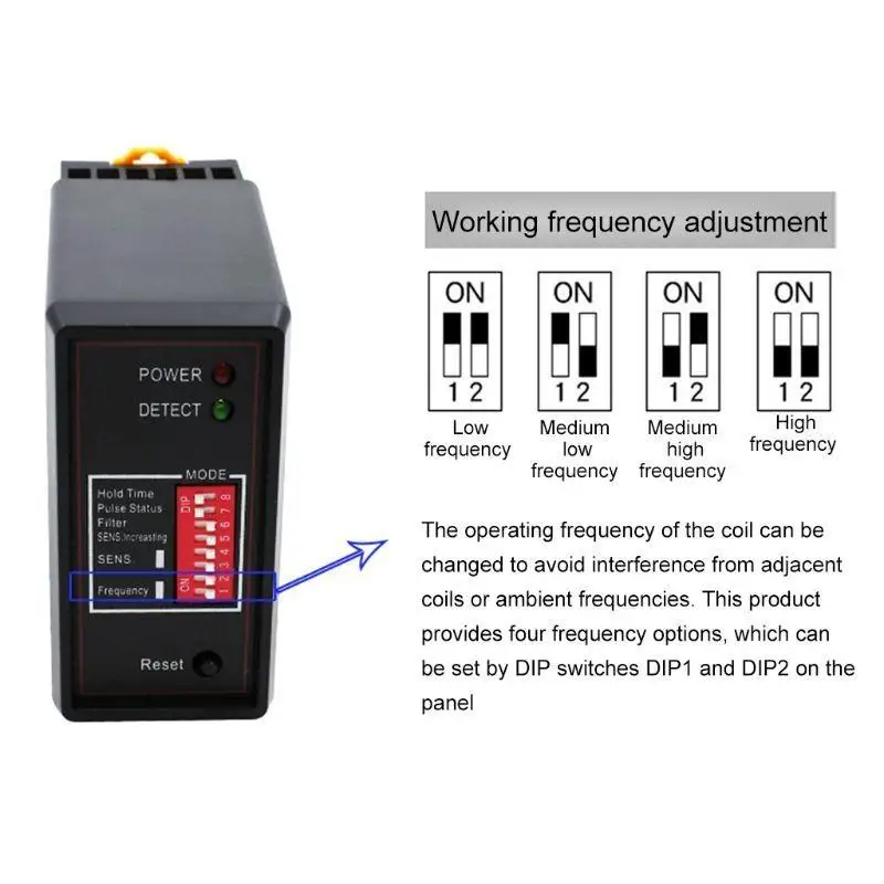 R9UF Single Channel Loop Detector for Car Parking Lot Vehicles Loop Detector PD132 - view 5