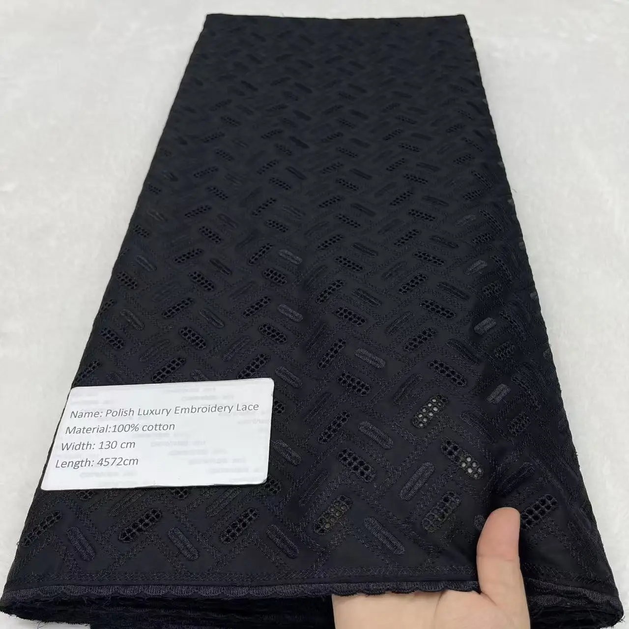 

Новая 5-ярдовая нигерийская ткань из 100% хлопка, полированного сатина с вышивкой, высококачественный швейцарский вуалевый кружевной материал для мужчин в дубайском стиле M305-1