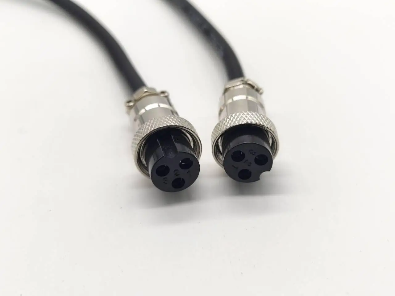 Connector GX16 3 Double Ended Female Connector Cable Cordset 1M