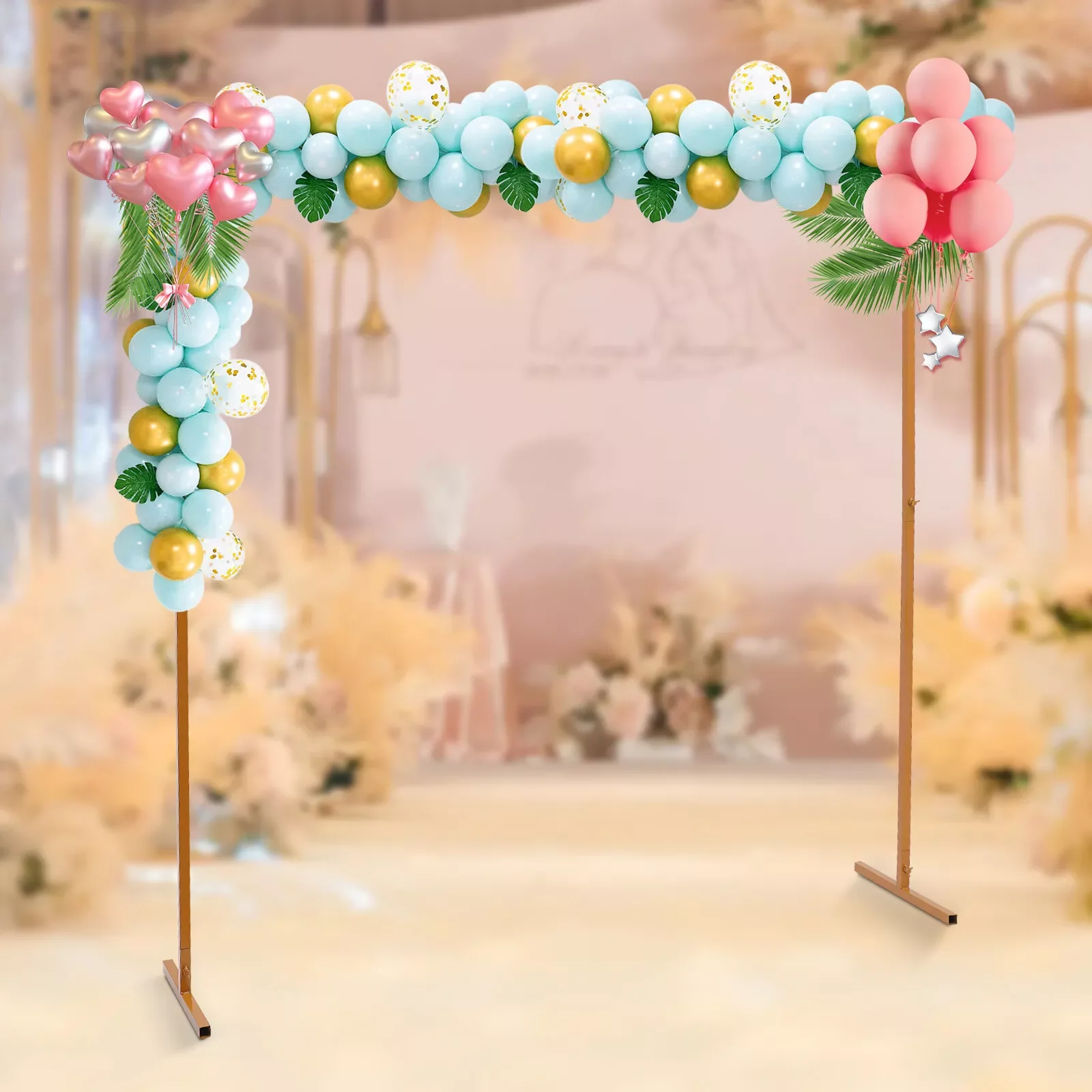 

Large Balloon Arch Set Stand Base Frame Kit Birthday Wedding Party Decoration