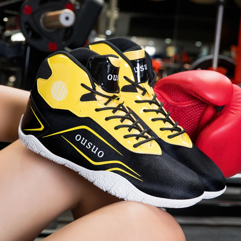 

All-New 2025 Professional Unisex Lightweight Power Wrestling Shoes Durable and Practical Boxing Shoes Exceptional Quality