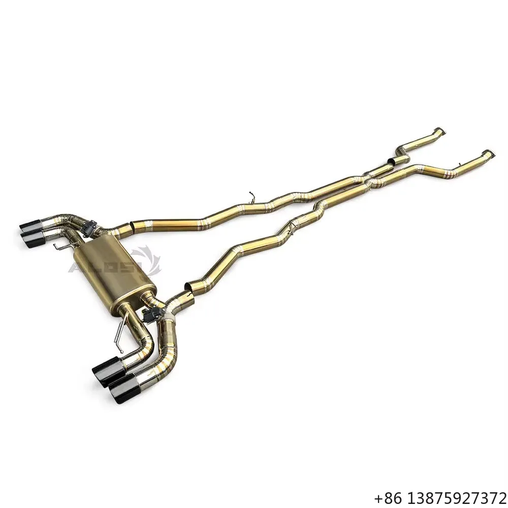 Titanium Valve Cat-Back Exhaust Muffler for  M5 G90 4.4T 2025+, Sports Racing Performance Sound Upgrade