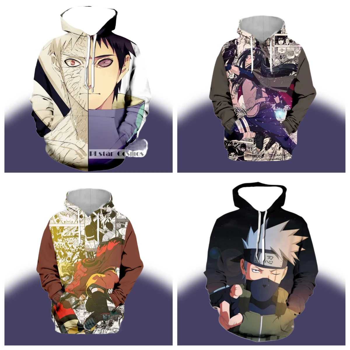 

Obito Толстовка с капюшоном для мальчиков и девочек Какаши Мужская толстовка с 3D принтом Наруто Пуловер японского аниме Мужская толстовка Учиха Итачи Мужская одежда