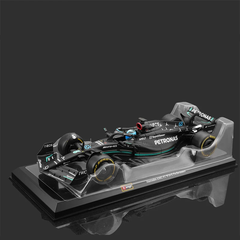 Bburago 1:24 Mercedes-AMG F1 Team W14 2023 #44 Hamilton #63 George Red Bull RB18 Alloy Race Car Model Formula One Die Cast Model