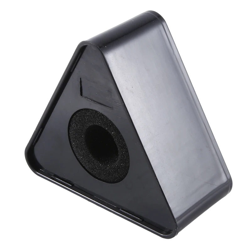 BNVN-10Pcs ميكروفون Markflag Mic Station-Cube Interview Box Stand Flags على شكل حامل مراسل حقن، أسود