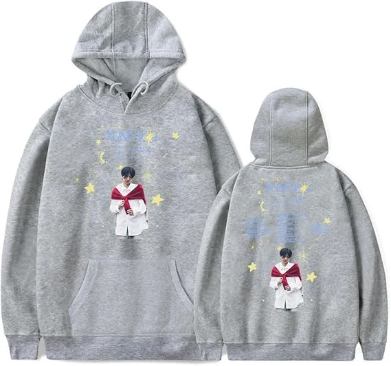 يونغ كاي 2025 زهرة القمر والنجمة جولة ميرش هوديي البلوز الشارع الشهير للجنسين الشتاء والربيع بلوفرات الموضة غير رسمية