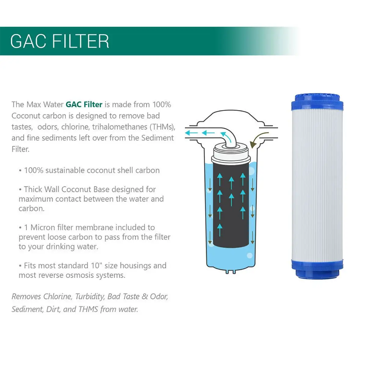 10 Inch faucet Water Purifier 3 Filter Cartridge PP UDF CTO General Kitchen Front Water Purifier For Household Straight Drinking