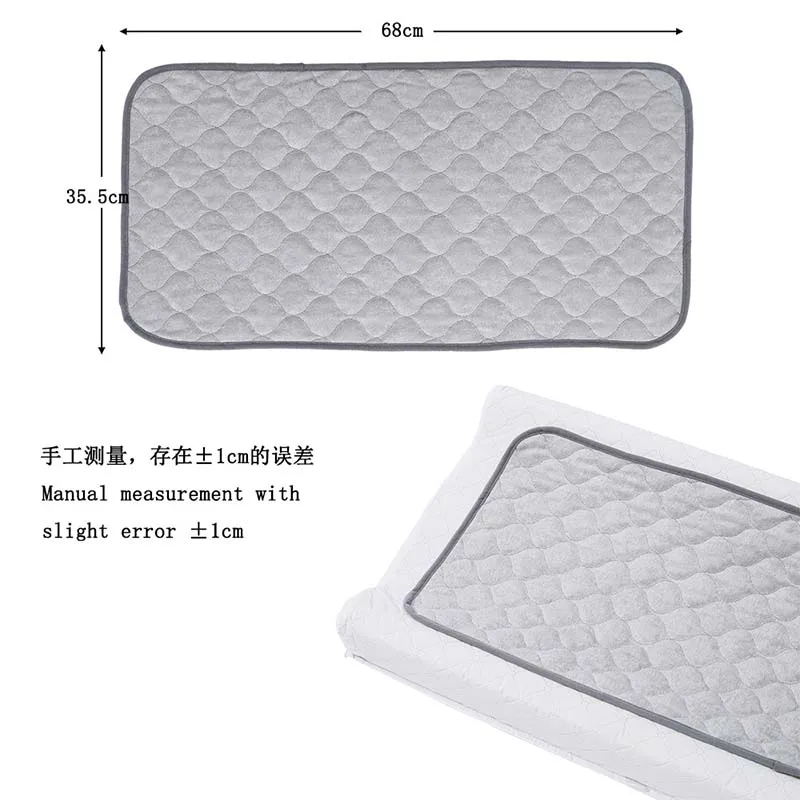 Newborn Baby Diaper Mat Soft Waterproof Nappy Sheet Toddler Reusable Diaper Changing Pad Simple Solid Color Infant Care Supplies