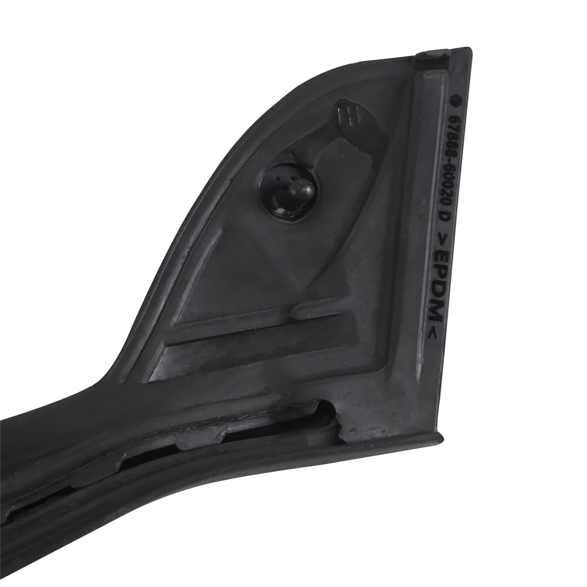 Porta de borracha lateral esquerda traseira do carro, tira impermeável do selo para Toyota Land Cruiser Prado 150 LC150 2010-2020 67888-60020