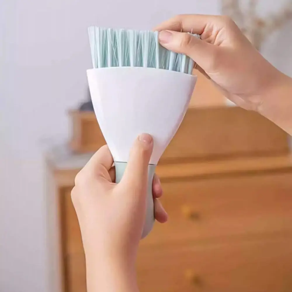 Handheld Mini Dustpan and Brush Set Space-Saving Portable Handheld Sweeping Brush Compact Ergonomic Mini Broom Dustpan Set