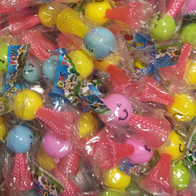 

Bounce Party Toy Set: Colorful expression dolls for relay games, perfect for kids' parties 5Pcs/Random color