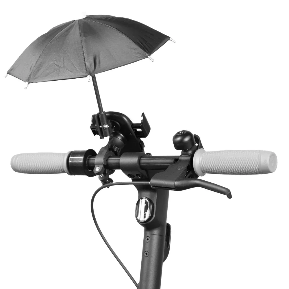 Universal Phone Holder for Xiaomi M365 PRO Mi3 for Ninebot F20 F30 Electric Scooter Mini Sunshade Umbrella Decoration Bracket