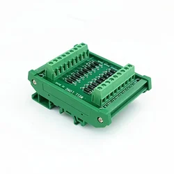 DIN Rail Mount 1N4007 1 Amp 1200V Common Anode 16 Diode Network Module.