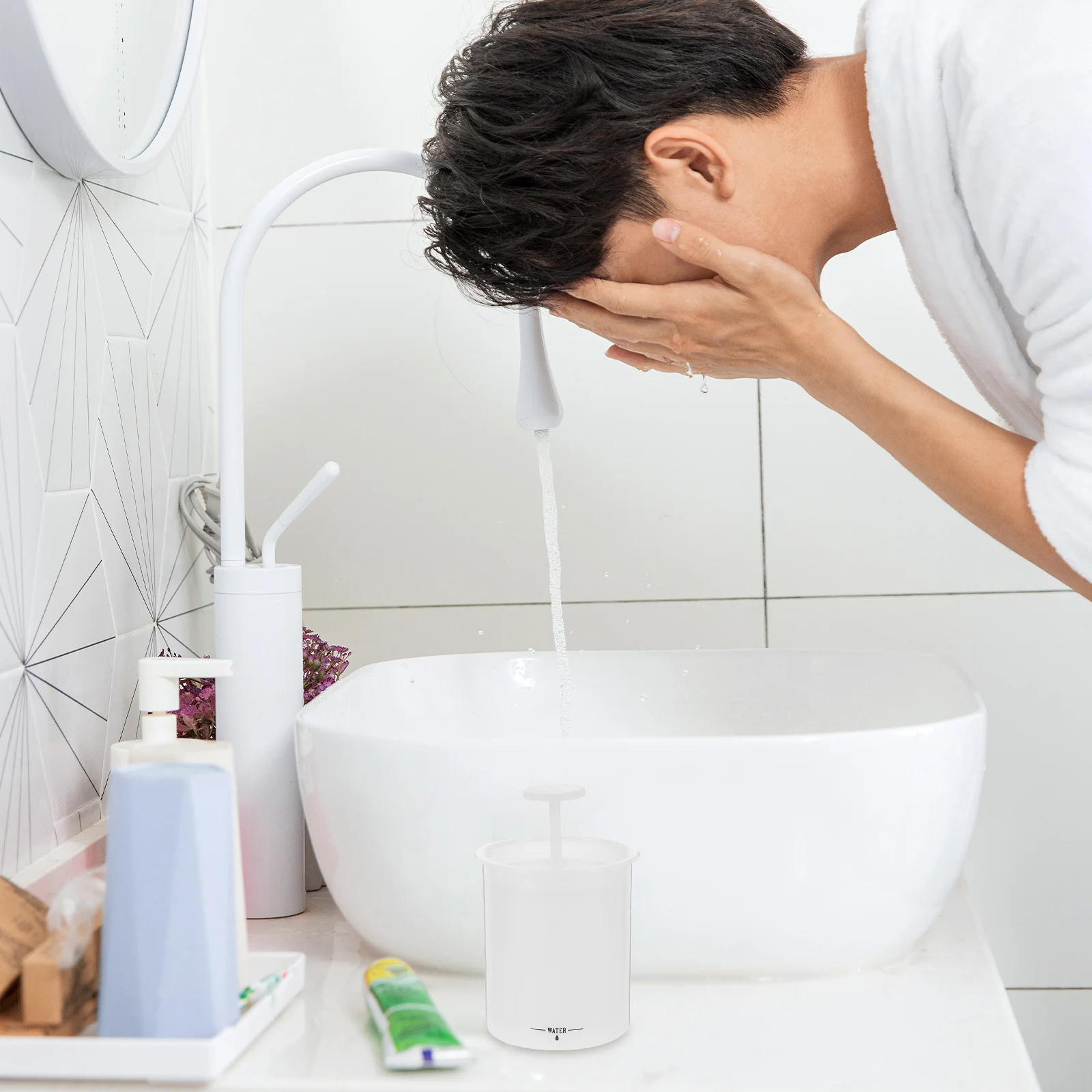 2 قطعة كأس رغوة الوجه صانع فقاعات لغسل الوجه المحمولة غسل الوجه صانع الرغاوي كوب رغوة غنية الخالق أداة تنظيف الوجه #2