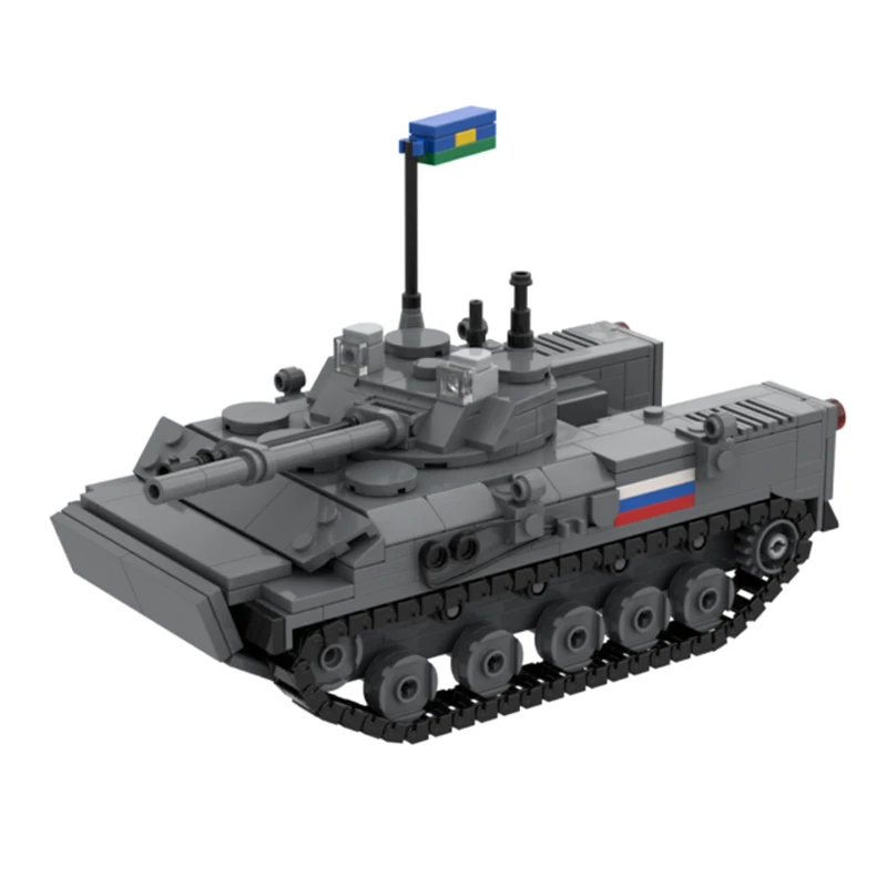 524P MOC-216798 Military War Series BMD-4 Russian IFV Creative Tank Model Building Blocks Assembly Adult Collectibles GIFTs DIY