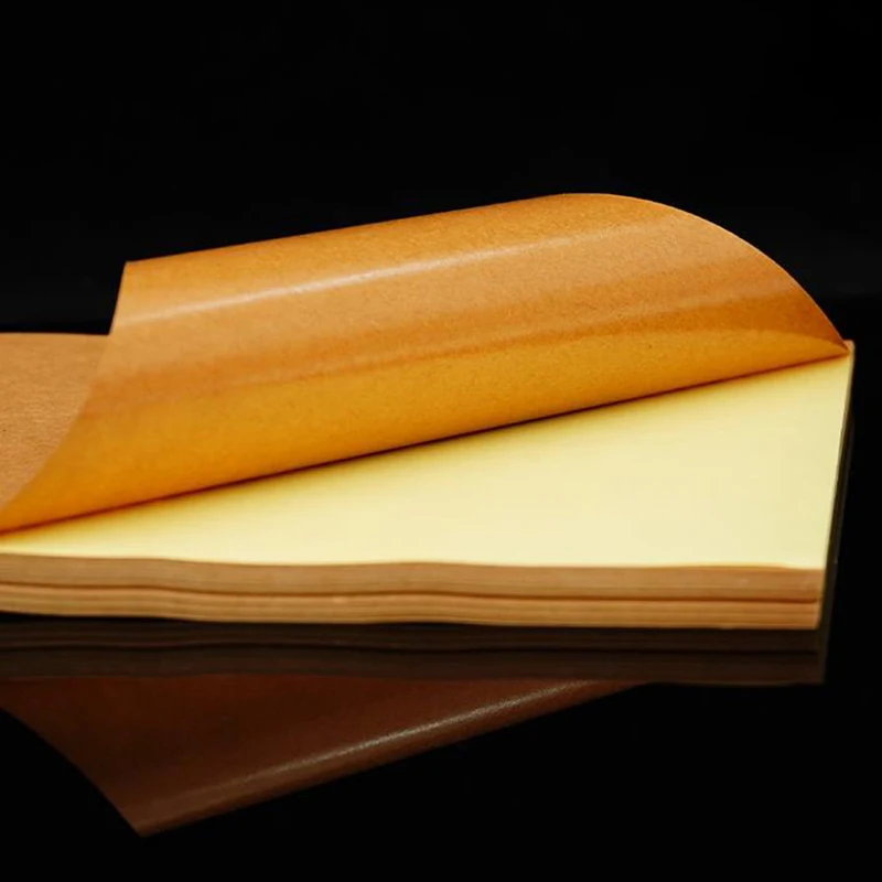 100Sheets A4 Die-cut Sticker Blank Self-adhesive Print Paper For Laser Inkjet Printer Handwriting A4 Kraft Paper Printer Label