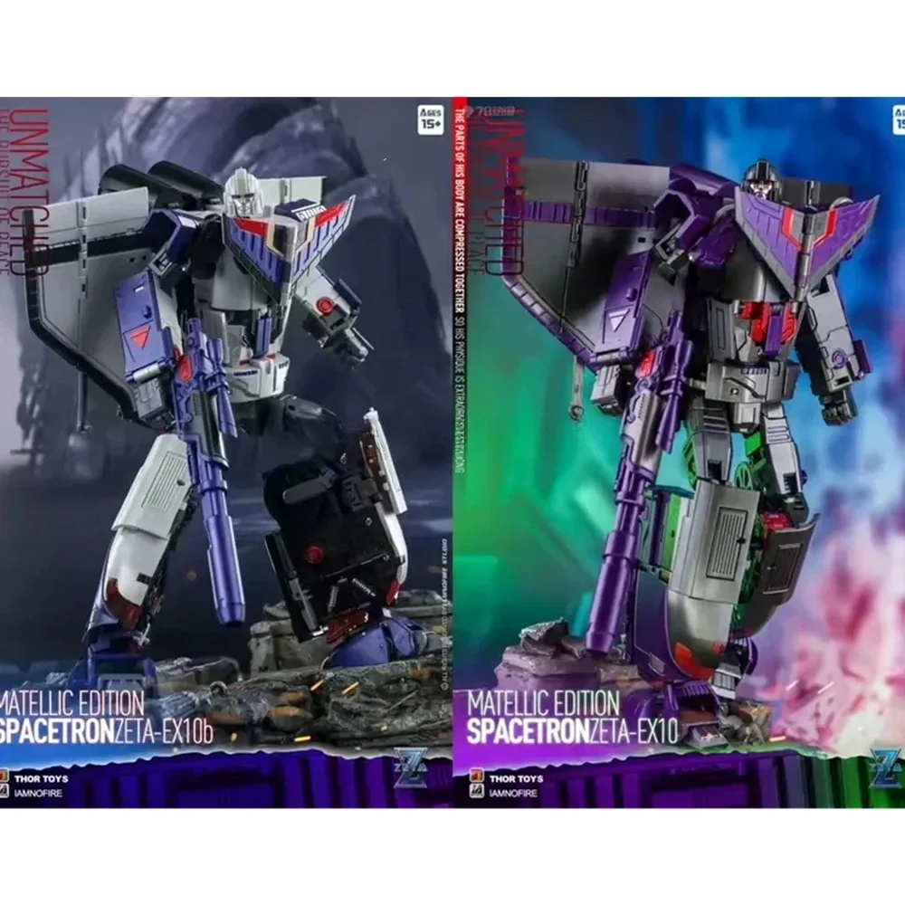 

[IN STOCK ] Transformation ZETA TOYS EX10 EX10B Astrotrain Big Train Thomas Action Figure Toys With Box