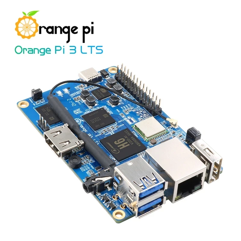 Imagem -05 - Laranja pi Lts 2g Ram 8g Emmc Wifi Bt5.0 Gigabit 1.8ghz Allwinner h6 Soc Mini Computador Android 9.0 Ubuntu Debian os