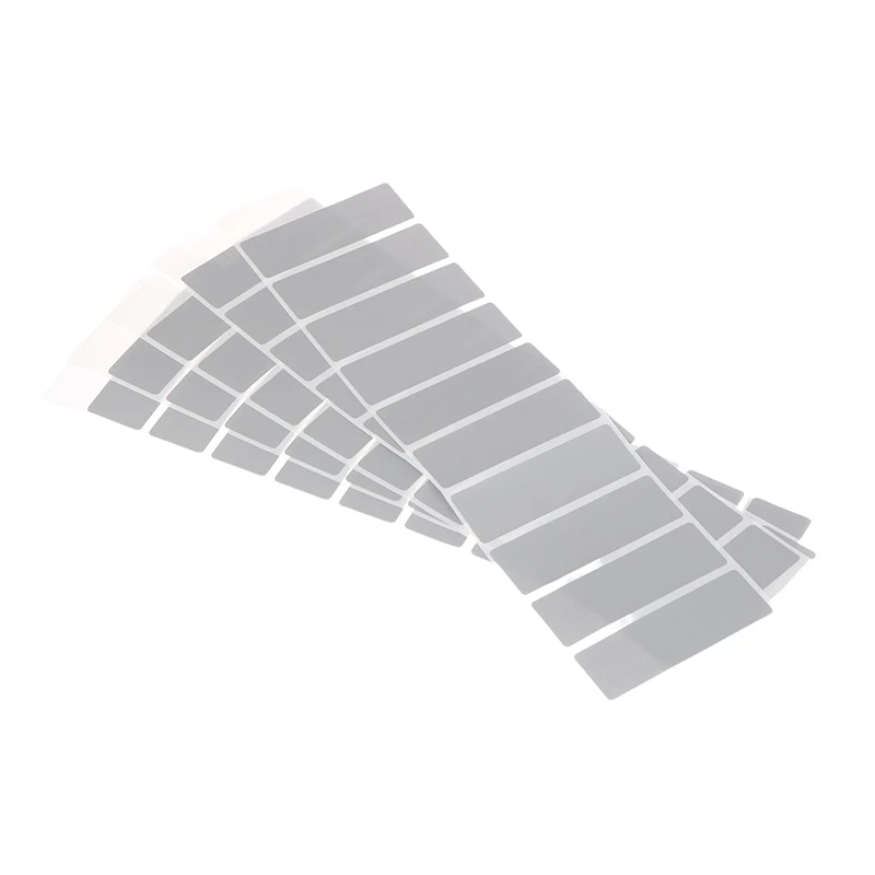 

50pcs Children Rectangle Reward Scratch Card Film Coated Stickers Scratch Off DIY Labels Redemption Vouchers(5 sheets of 10pcs)
