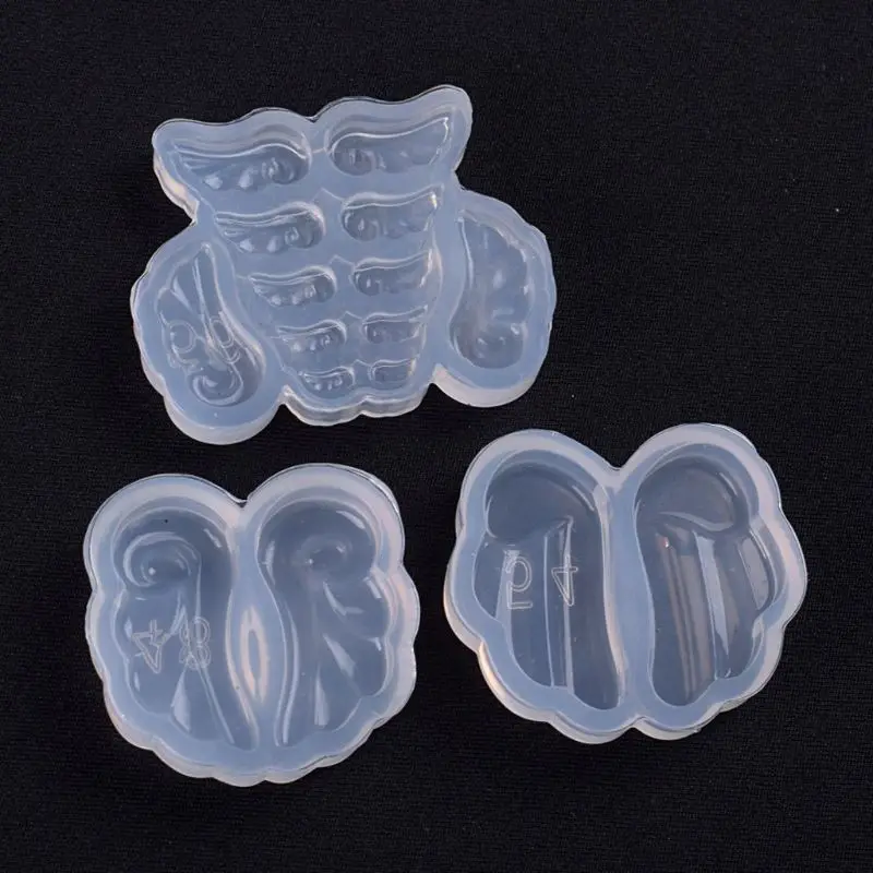 Angel Wings Silicone Mold Fondant Baking Resin Jewelry Chocolate Cake Decor Mold