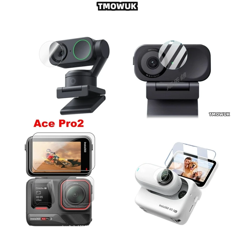 

High Clarity TPU Soft Lens Film For Insta360 One RS Link 2, 3s Action Cam