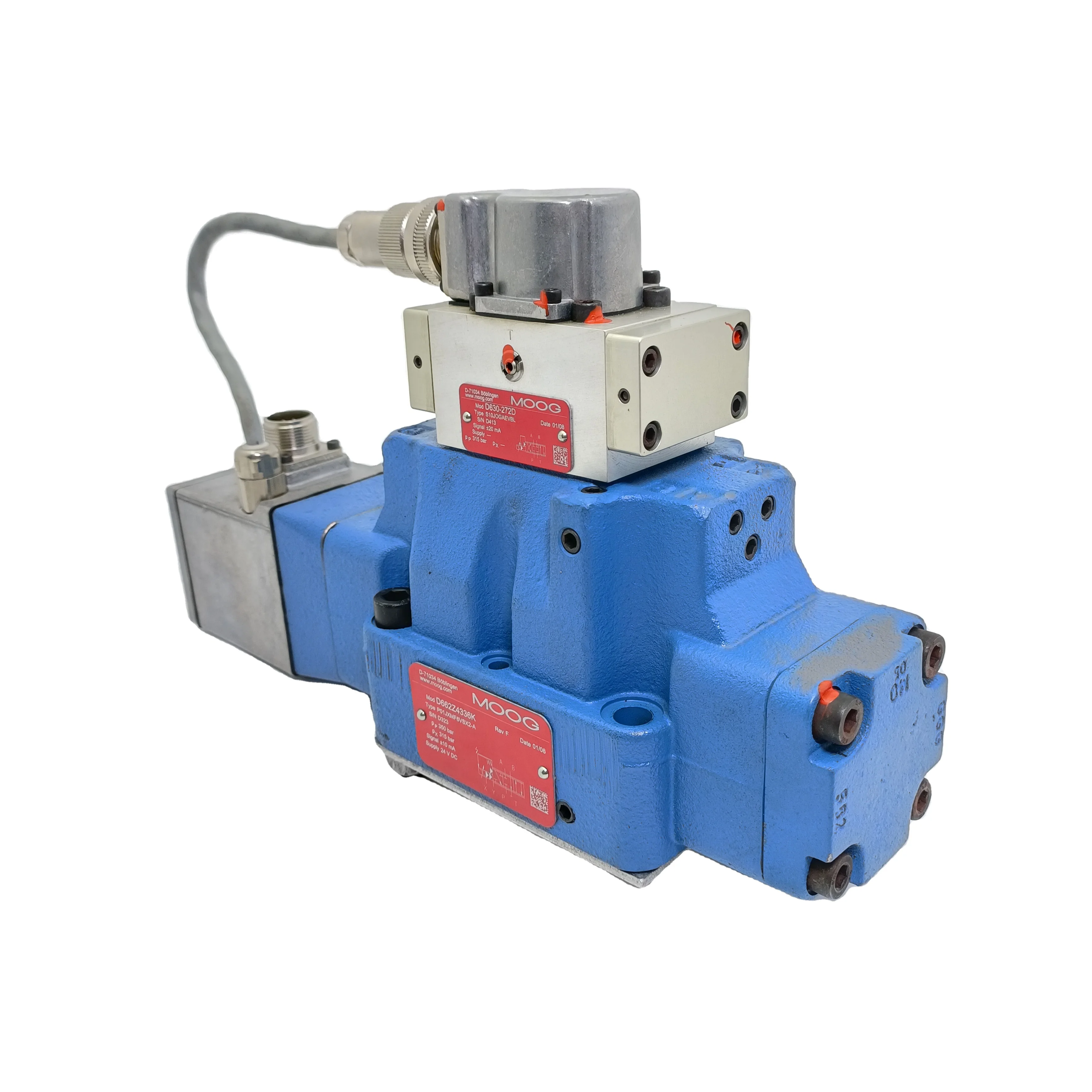 Top sell MO-OG D662 D661 D634 D635 D633 D952 D791 D792 Proportional valve D662-Z4336K Direct-Operated Pilot-Operated Servo Valve