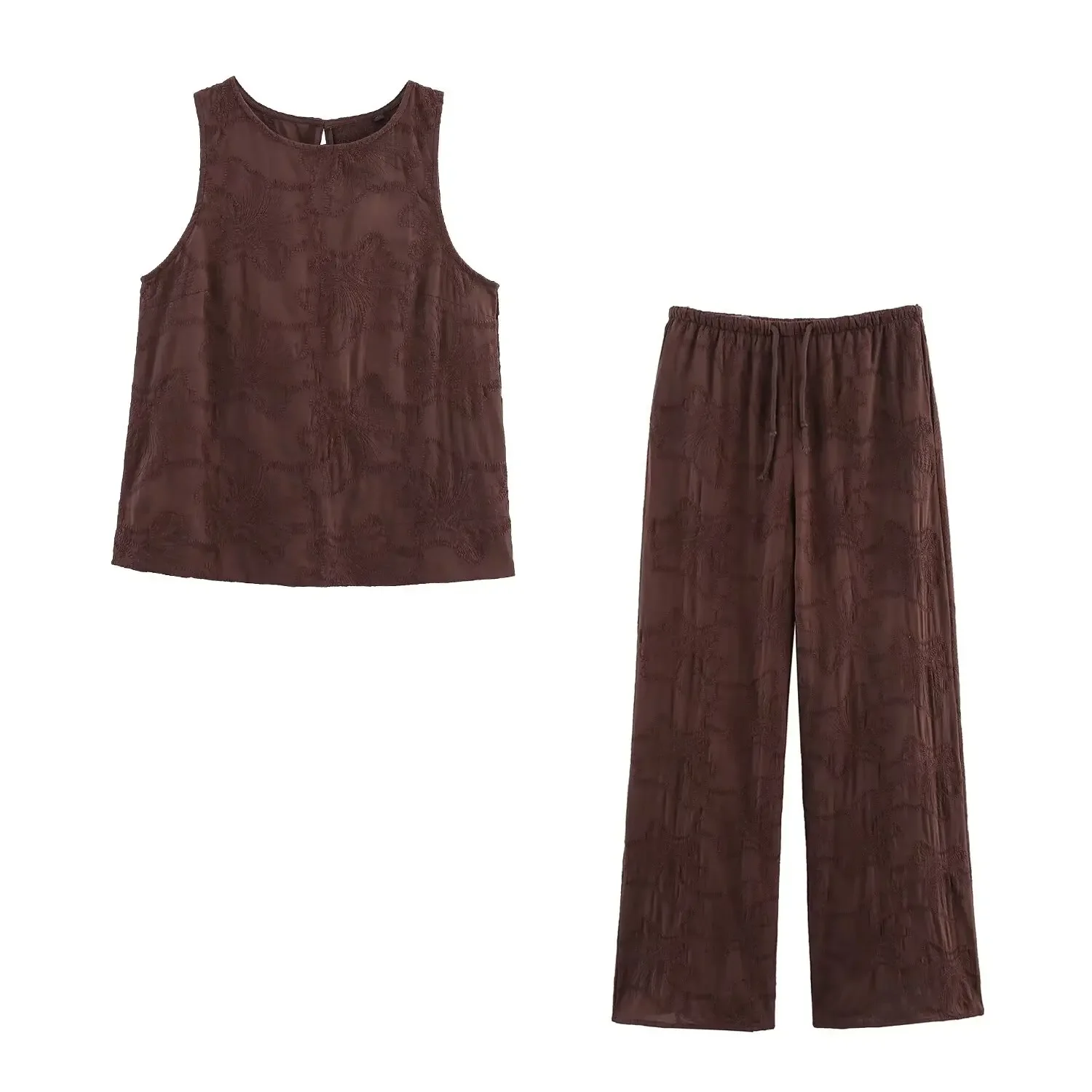 

Лето 2025 г., женская хлопковая рубашка с вышивкой, блузка без рукавов, женские топы 6H0637