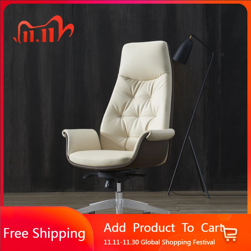 

Nordic Designer Office Chair Makeup Modern Salon Desk Office Chair Lightweight Backrest Computer Sillas Oficina Home Furniture