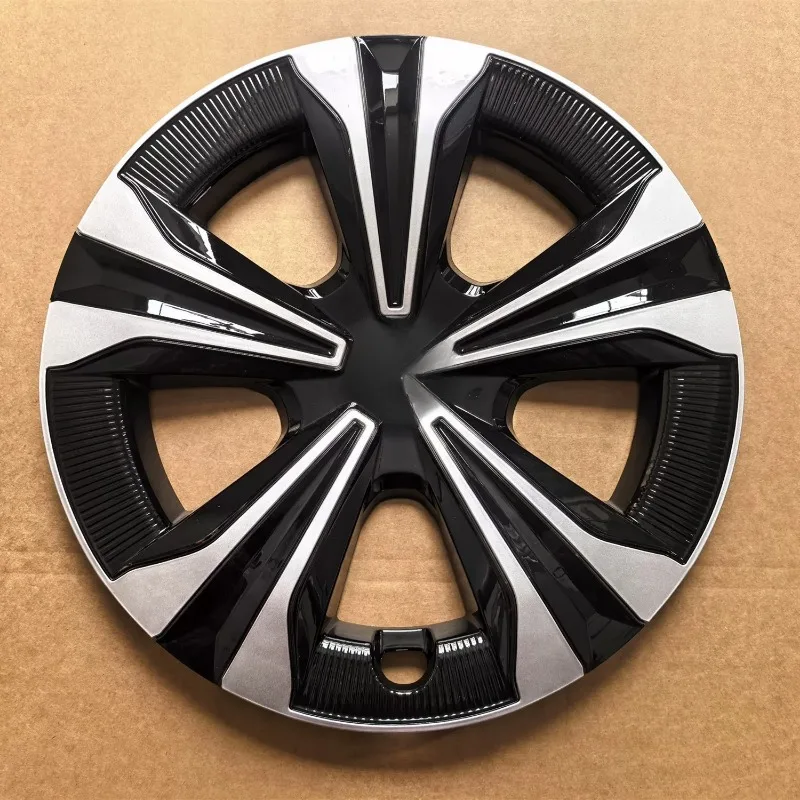 for 18 Inch Steel Ring for Wheel Hub Cover Car Rim Accessories Black Machined Face Trim