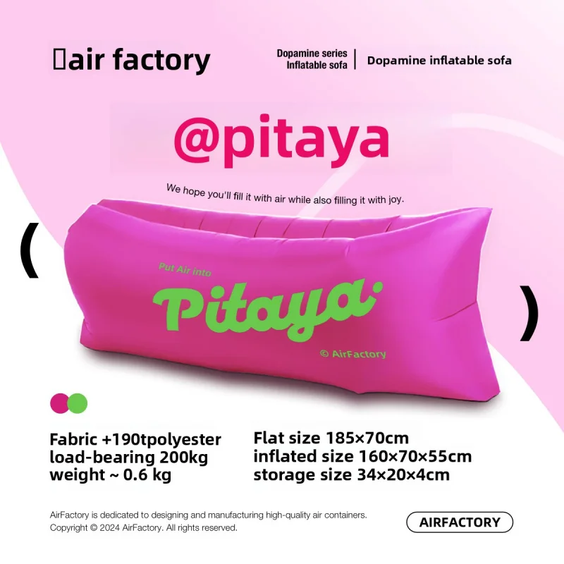 

Inflatable Lazy Sofa for Reclining and Sleeping, Music Festival Air Explorer Camping Picnic Mat, Outdoor Camping Equipment