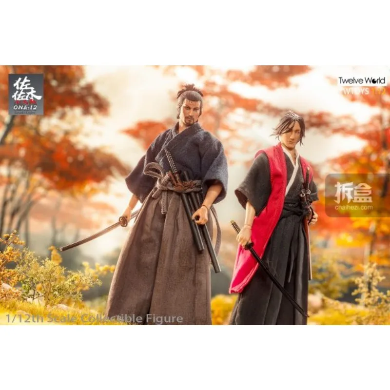 TWTOYS Original Sasaki Kojiro espadachín japonés 1/12 muñeca móvil soldado modelo de 6 pulgadas Toy Boy colección de regalo en Stock