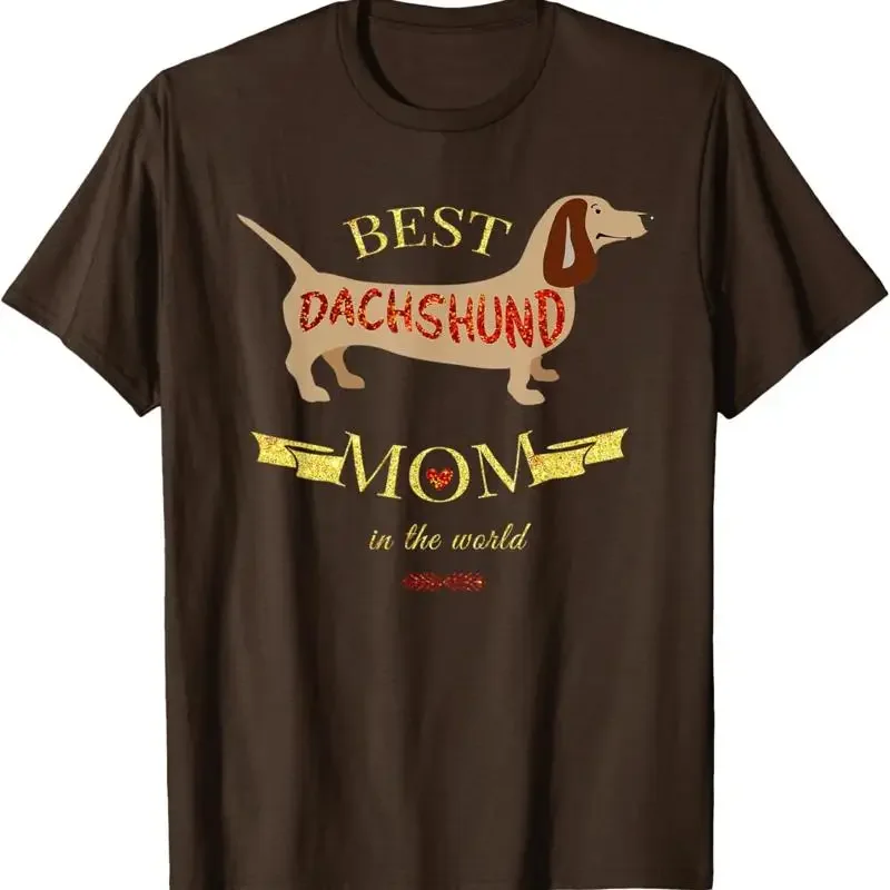 La mejor camiseta de Dachshund Doxie Mom in the World