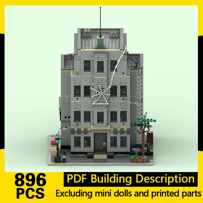 Popular Anime Model MOC Building Bricks Department Of Control Modular Technology Gifts Holiday Assemble Toys Suit Display