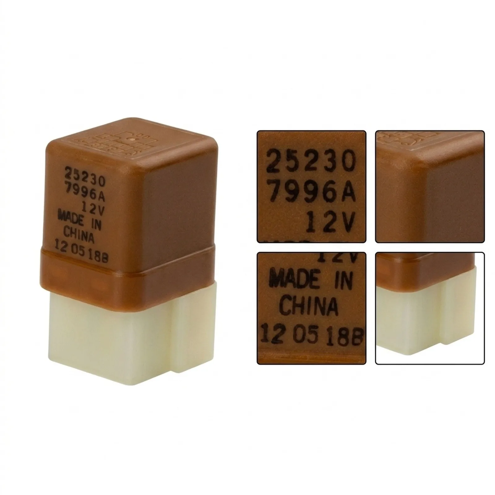 252307996A Relay for Jideco 6Pins 12V Compatible with For Nissan For Infiniti Long Lasting Reliability  252307996A
